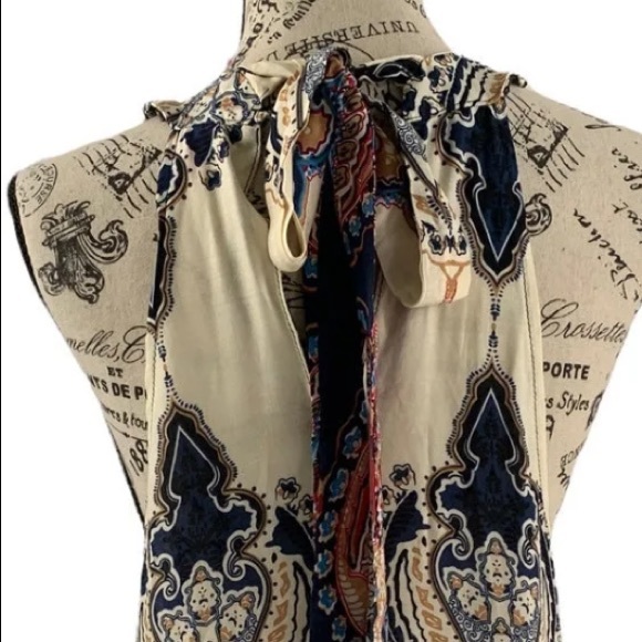 *Vilia women’s extra-large halter boho blouse - Picture 7 of 10